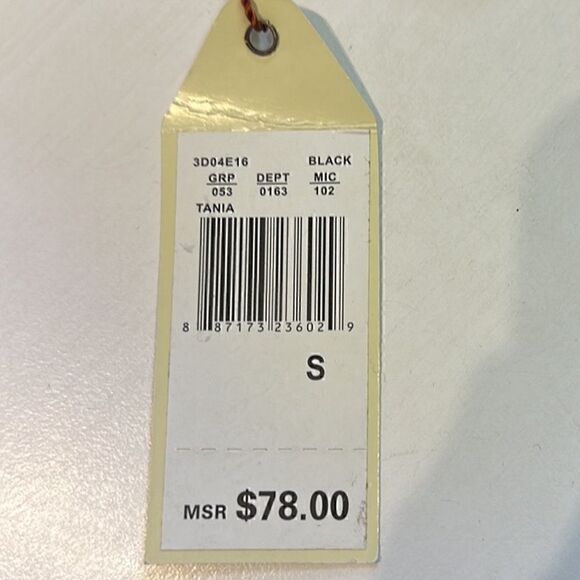 MSSP Max Studio Specialty Product Black Polka Dot Strip Skirt - Picture 6 of 10